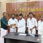 நாகையில் தலைவருடன் சந்திப்பு